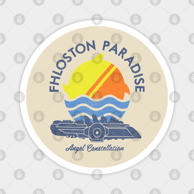 Fhloston Paradise Magnet by Jazz In The Gardens